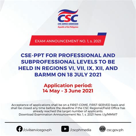 civil service exam 2021 philippines.